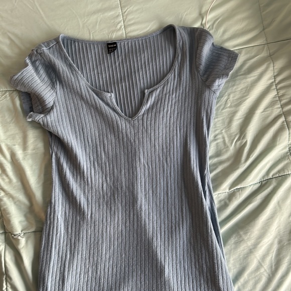 Blue Casual Dress - Picture 2 of 2